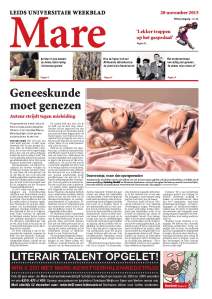 Mare 2013 11 28 Bad Pharma  - front page